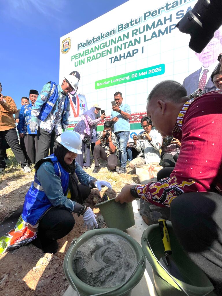 Peletakan batu pertama pembangunan Rumah Sakit UIN RIL