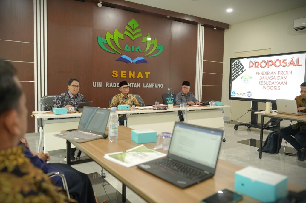 Rapat Koordinasi Pembukaan Prodi Bahasa dan Kebudayaan Inggris Fakultas Adab UIN RIL