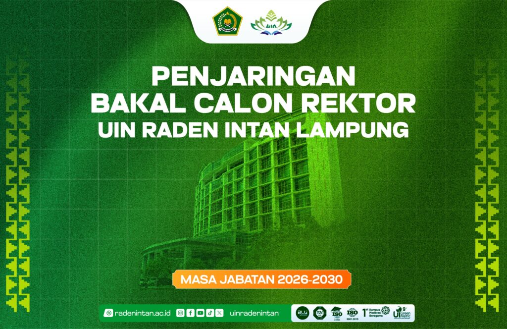 Penjaringan Bakal Calon Rektor UIN RIL