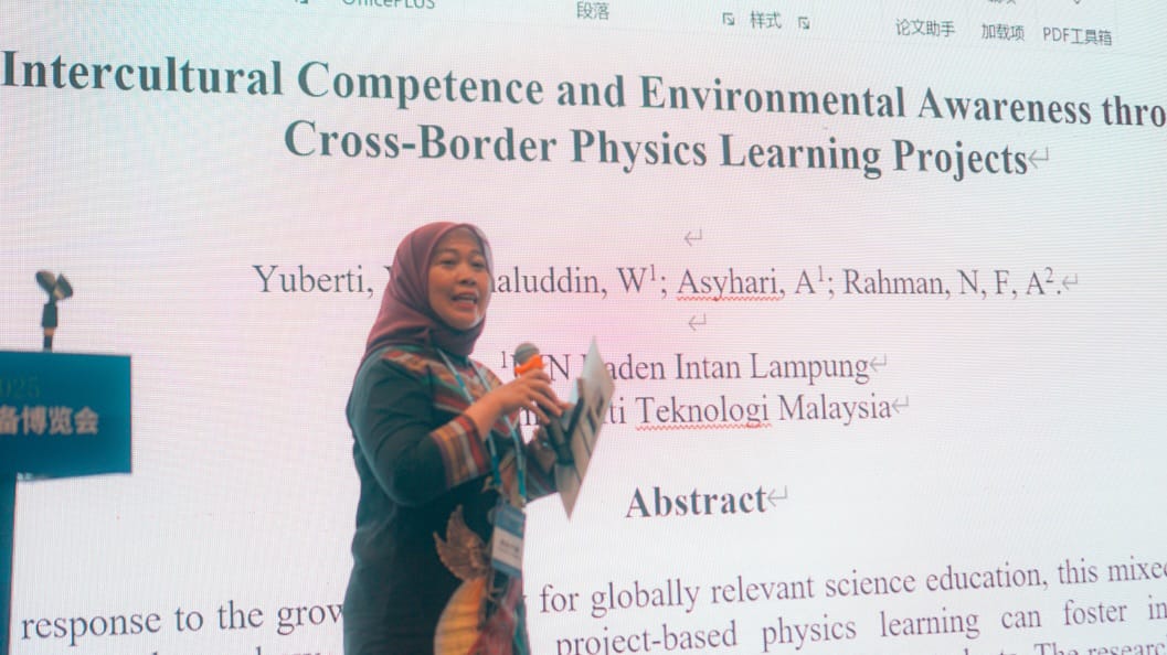 Dosen UIN Raden Intan Lampung Presentasikan Hasil Riset di Konferensi ...