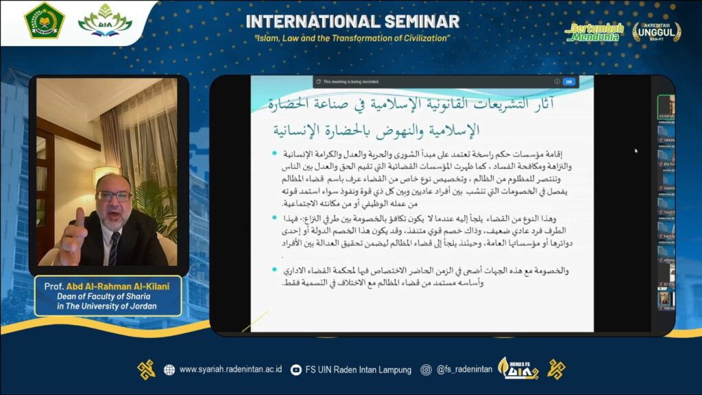 Prof. Abd Al-Rahman Al-Kilani