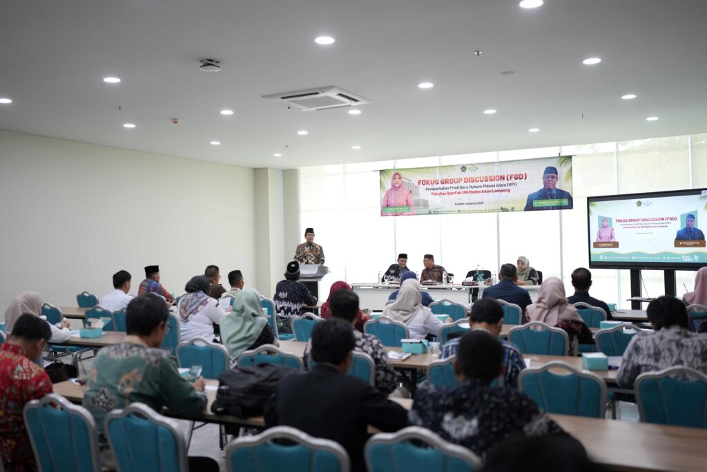 Pembentukan Prodi Baru Hukum Pidana Islam Fakultas Syariah Libatkan ...